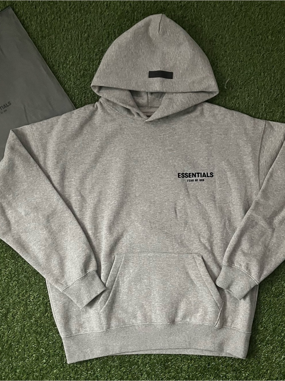 Essentials hoodie dark oatmeal